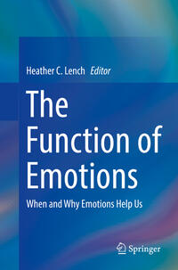 Vorderes Coverbild The Function of Emotions