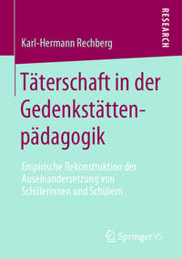 Vorderes Coverbild Täterschaft in der Gedenkstättenpädagogik