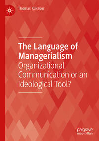 Vorderes Coverbild The Language of Managerialism