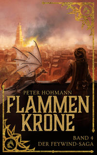 Vorderes Coverbild Flammenkrone (Band 4 der Feywind-Saga)