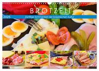 Vorderes Coverbild Brotzeit. Zünftige Schmankerl der bayerischen Kultur (Wandkalender 2025 DIN A3 quer), CALVENDO Monatskalender