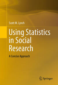 Vorderes Coverbild Using Statistics in Social Research