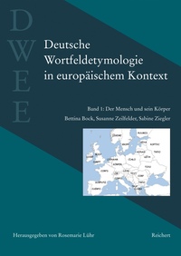 Vorderes Coverbild Deutsche Wortfeldetymologie in europäischem Kontext (DWEE)