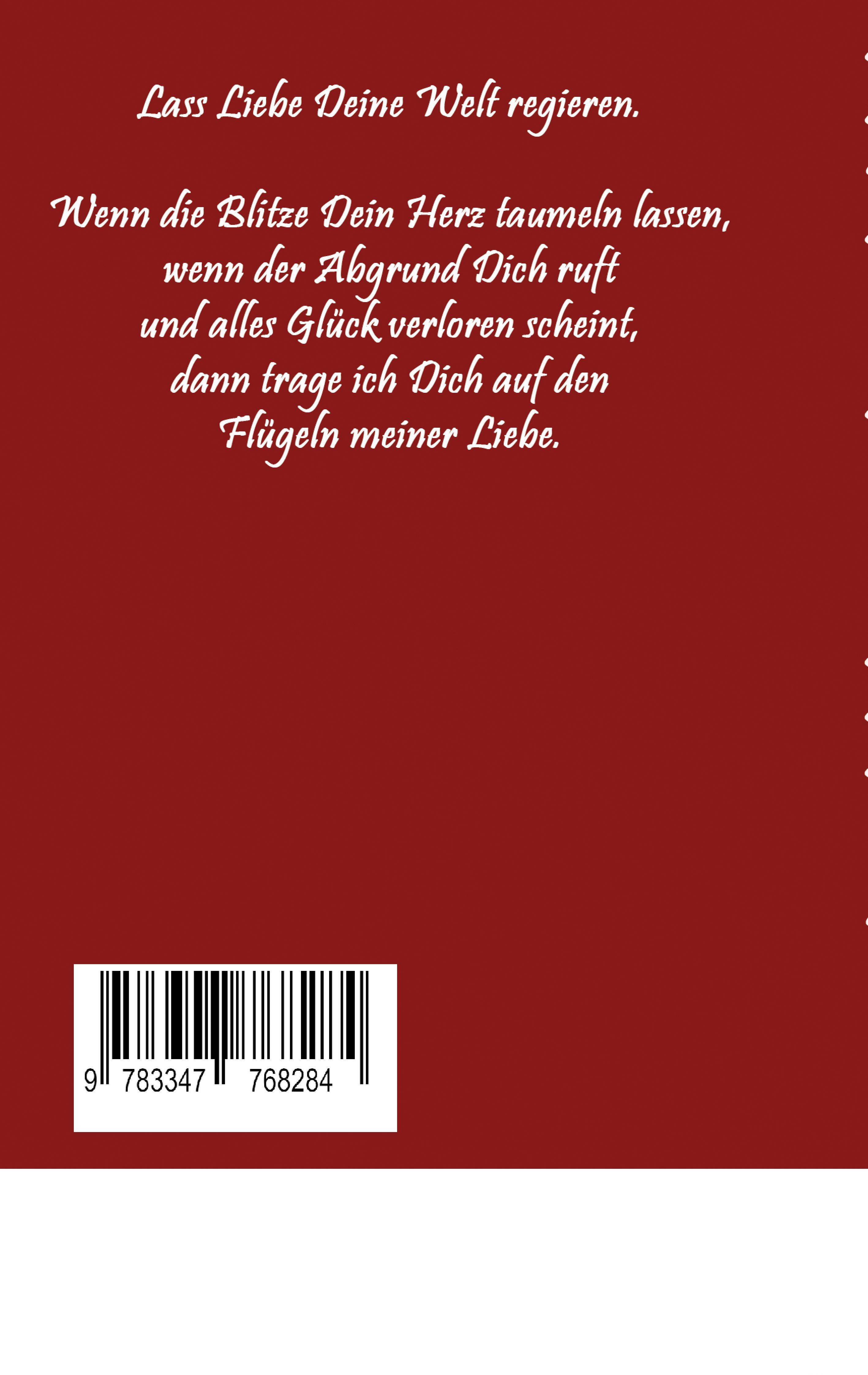 Rückseitencover Ich trage Dich auf Flügeln