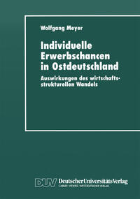 Vorderes Coverbild Individuelle Erwerbschancen in Ostdeutschland