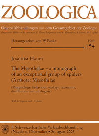 Vorderes Coverbild The Mesothelae - a Monograph of an exceptional group of spiders (Araneae: Mesothelae)