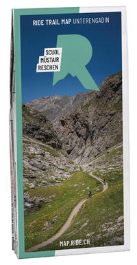 Vorderes Coverbild Ride Trail Map Unterengadin