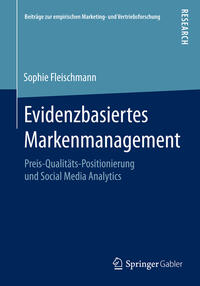 Vorderes Coverbild Evidenzbasiertes Markenmanagement