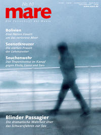 Vorderes Coverbild mare - Die Zeitschrift der Meere / No. 60 / Blinder Passagier