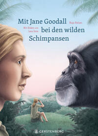 Vorderes Coverbild Mit Jane Goodall bei den wilden Schimpansen