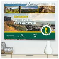 Vorderes Coverbild Erlebnis Forststeig Elbsandstein (hochwertiger Premium Wandkalender 2026 DIN A2 quer), Kunstdruck in Hochglanz