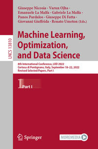 Vorderes Coverbild Machine Learning, Optimization, and Data Science
