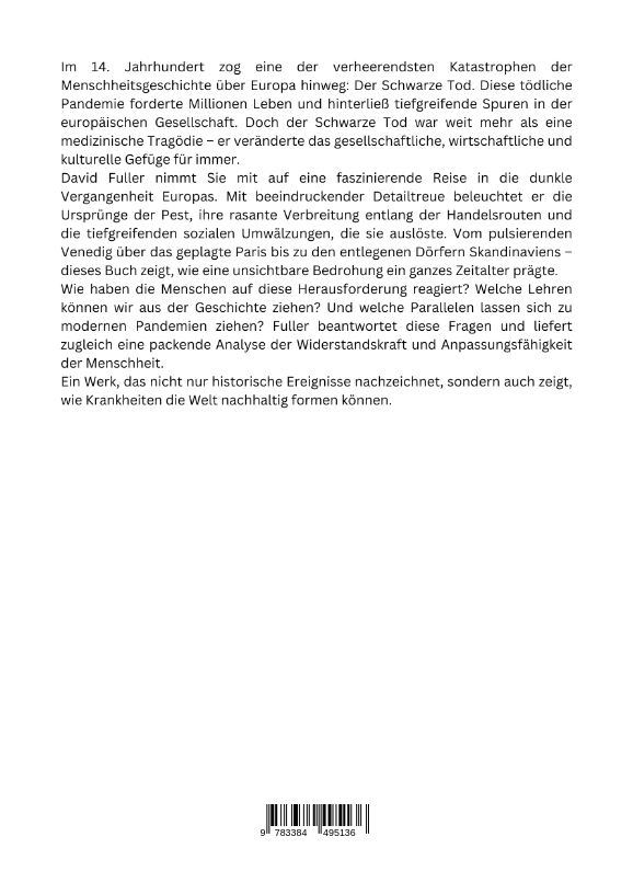 Rückseitencover Der Schwarze Tod