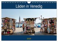 Vorderes Coverbild Läden in Venedig (Wandkalender 2025 DIN A4 quer), CALVENDO Monatskalender