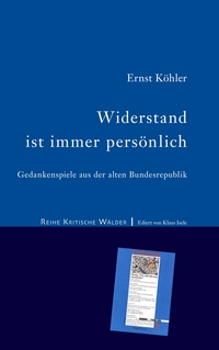 Vorderes Coverbild Widerstand ist immer persönlich