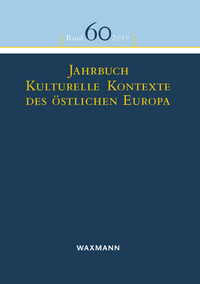 Vorderes Coverbild Jahrbuch Kulturelle Kontexte des östlichen Europa