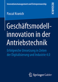 Vorderes Coverbild Geschäftsmodellinnovation in der Antriebstechnik
