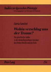 Vorderes Coverbild Wohin verschlug uns der Traum?