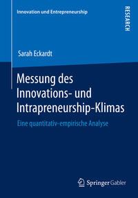 Vorderes Coverbild Messung des Innovations- und Intrapreneurship-Klimas