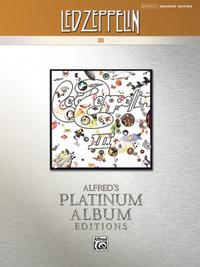 Vorderes Coverbild Led Zeppelin: III Platinum Drums