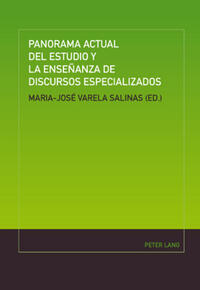 Vorderes Coverbild Panorama actual del estudio y la enseñanza de discursos especializados