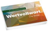 Vorderes Coverbild Wertvollwort. Die Bibel - 31x Perspektivwechsel