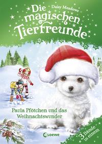 Vorderes Coverbild Die magischen Tierfreunde - Paula Pfötchen und das Weihnachtswunder