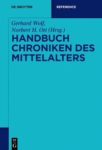 Vorderes Coverbild Handbuch Chroniken des Mittelalters