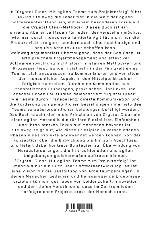 Rückseitencover Crystal Clear