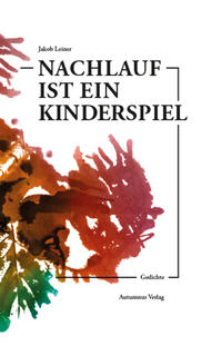 Vorderes Coverbild Nachlauf ist ein Kinderspiel