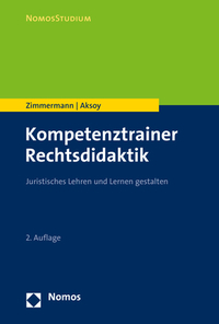 Vorderes Coverbild Kompetenztrainer Rechtsdidaktik