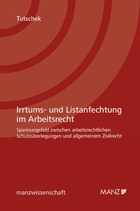 Vorderes Coverbild Irrtums- und Listanfechtung im Arbeitsrecht
