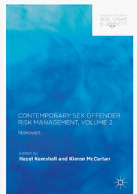 Vorderes Coverbild Contemporary Sex Offender Risk Management, Volume II