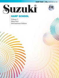 Vorderes Coverbild Suzuki Harp School Harp Part & CD, Volume 5