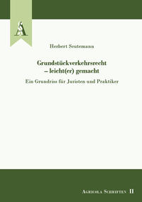 Vorderes Coverbild Grundstückverkehrsrecht – leicht(er) gemacht
