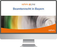 Vorderes Coverbild Beamtenrecht in Bayern inkl. Lexikon Beamtenrecht online