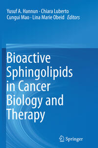 Vorderes Coverbild Bioactive Sphingolipids in Cancer Biology and Therapy