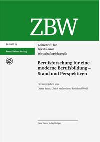 Vorderes Coverbild Berufsforschung für eine moderne Berufsbildung - Stand und Perspektiven