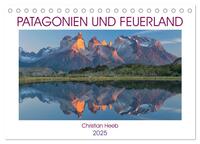 Vorderes Coverbild Patagonien und Feuerland (Tischkalender 2025 DIN A5 quer), CALVENDO Monatskalender
