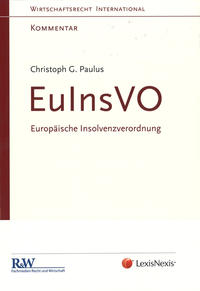 Vorderes Coverbild EuInsVO - Europäische Insolvenzverordnung