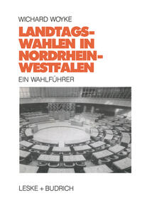 Vorderes Coverbild Landtagswahlen in Nordrhein-Westfalen