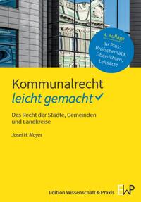 Vorderes Coverbild Kommunalrecht – leicht gemacht