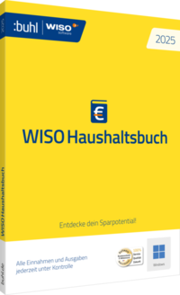 Vorderes Coverbild WISO Haushaltsbuch 2025
