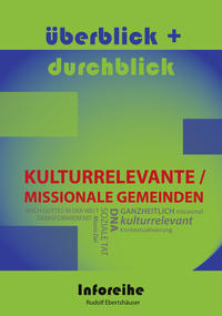Vorderes Coverbild Kulturrelevante / Missionale Gemeinden