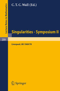 Vorderes Coverbild Proceedings of Liverpool Singularities - Symposium II. (University of Liverpool 1969/70)