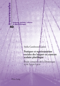 Vorderes Coverbild Pratiques et représentations sociales des langues en contexte scolaire plurilingue