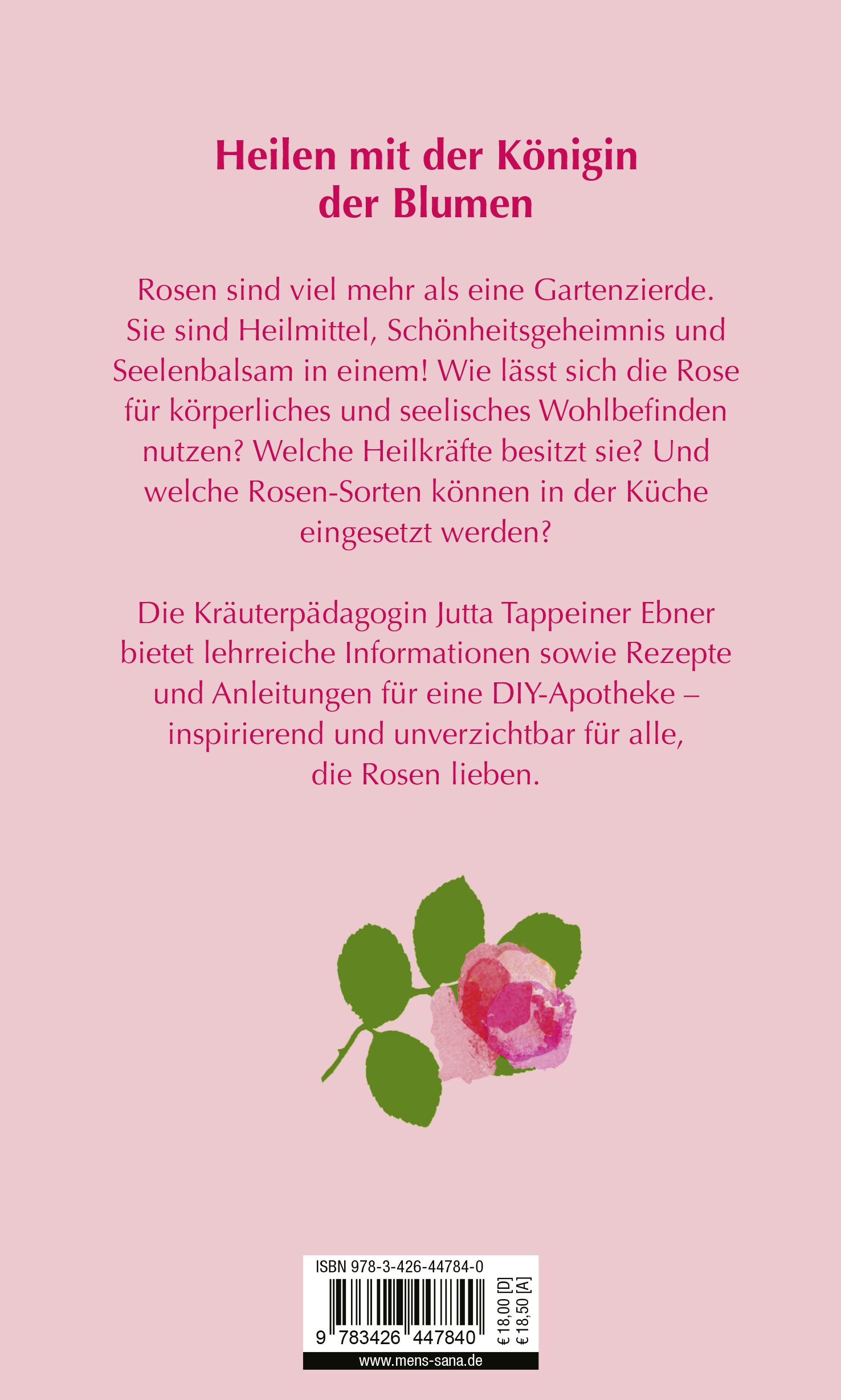 Rückseitencover Die Rosen-Apotheke