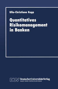 Vorderes Coverbild Quantitatives Risikomanagement in Banken