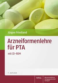 Vorderes Coverbild Arzneiformenlehre für PTA