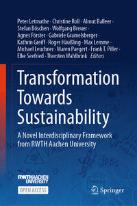 Vorderes Coverbild Transformation Towards Sustainability